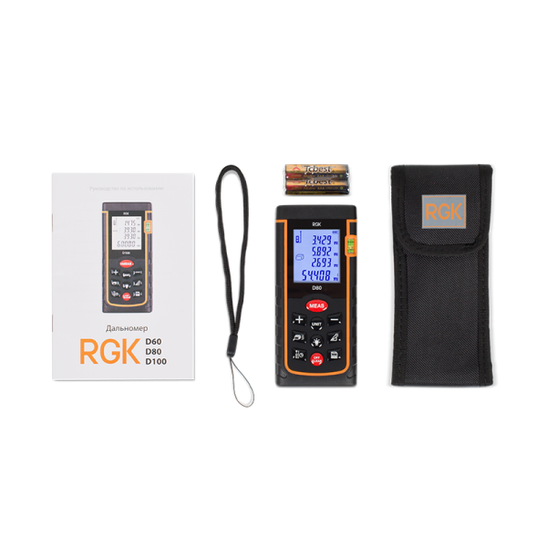 Лазерный дальномер RGK D80